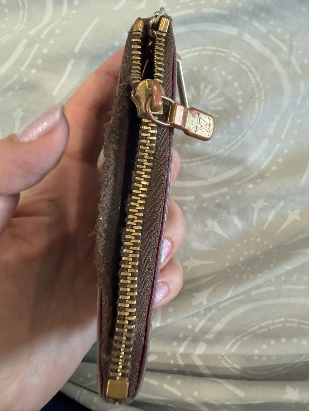 Authentic *RARE* Louis Vuitton  Monogram Cherry Key Pouch - Picture 3 of 5